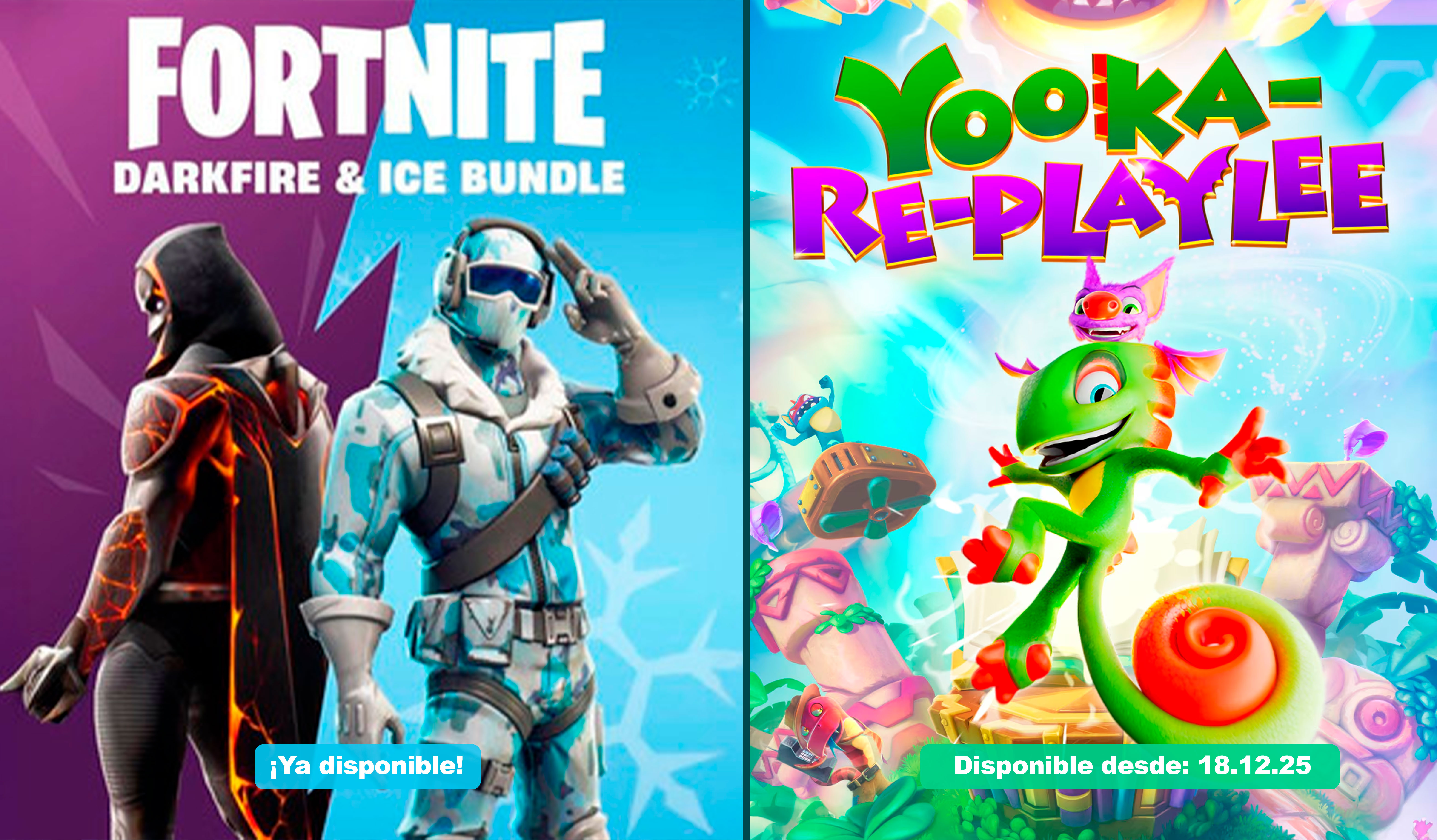 fortnite y yooka